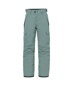 686 Youth Infinity Cargo Insulated Snowboard Pants Cypress Green 2024