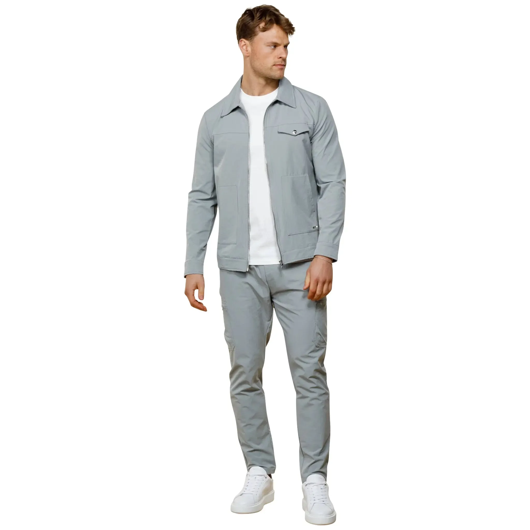 Belier Traveller 2.0 Dove Grey Overshirt Jacket