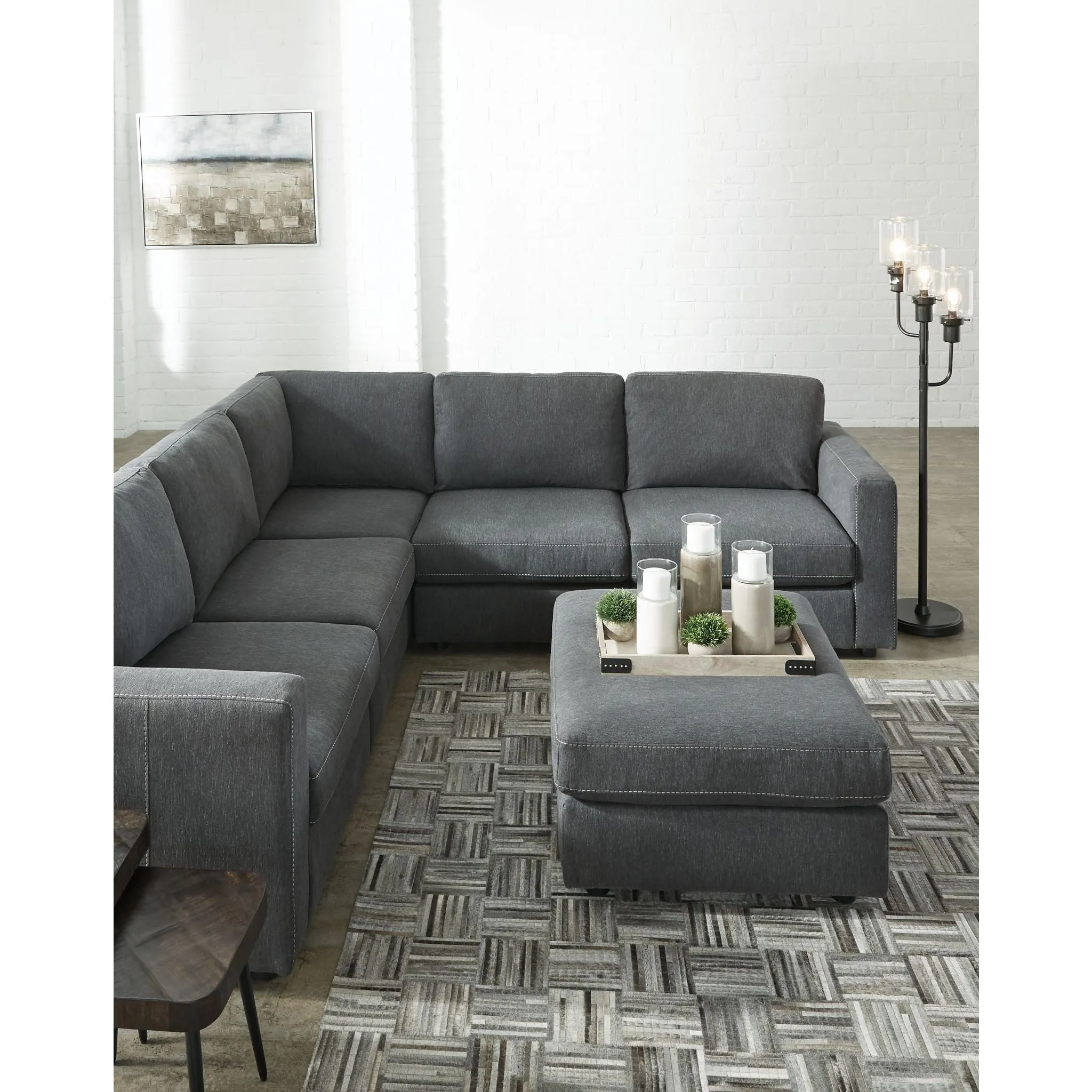 Candela Oversized Accent Ottoman