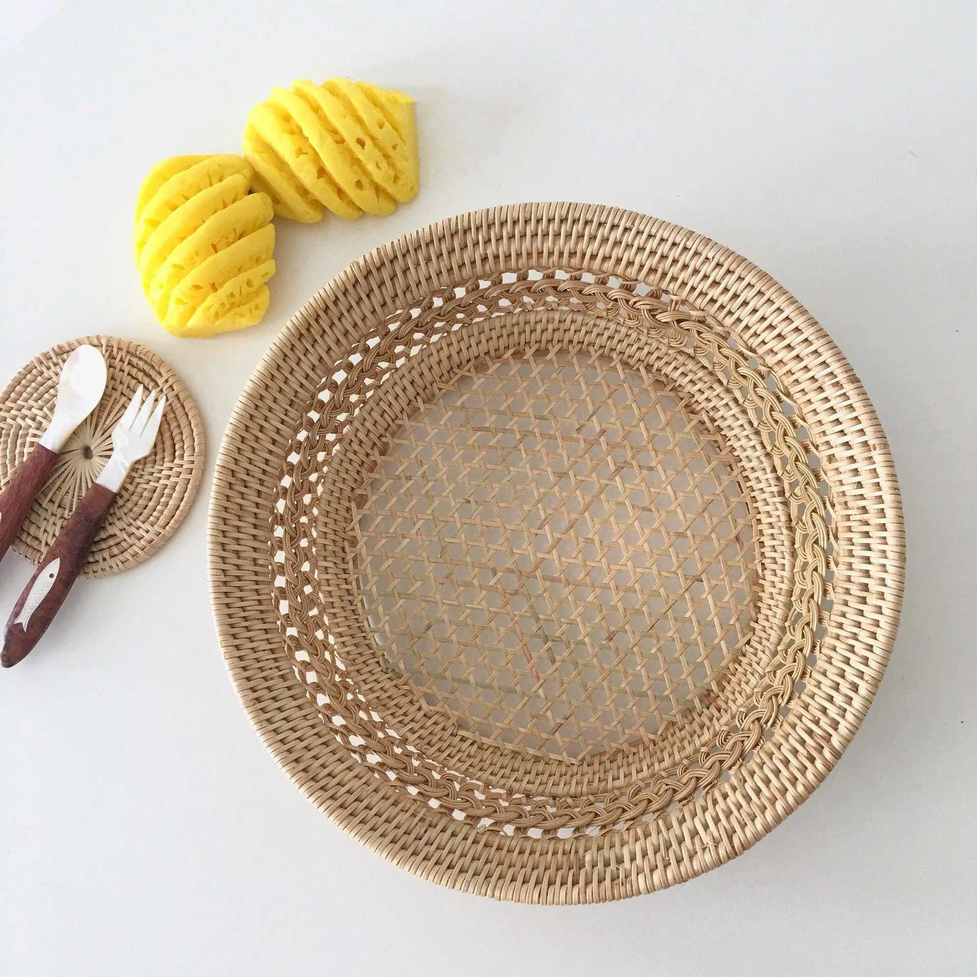 Classic Round Woven Basket