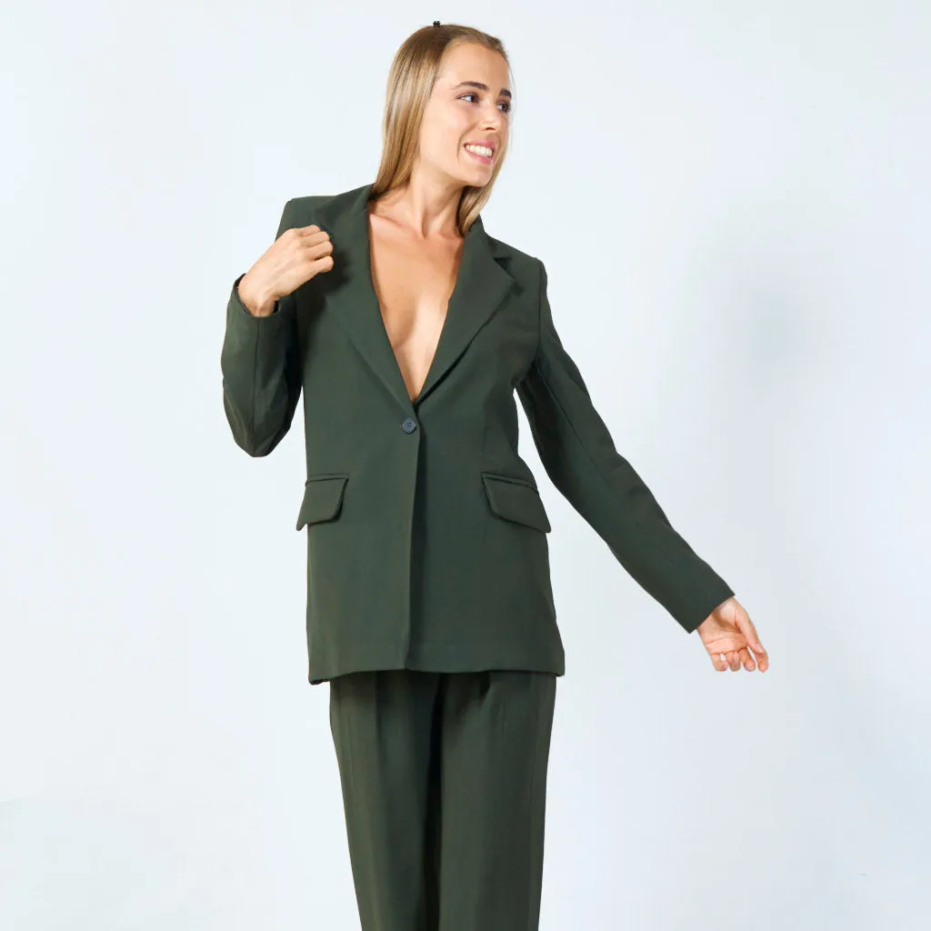 Classic tailored blazer wholesale