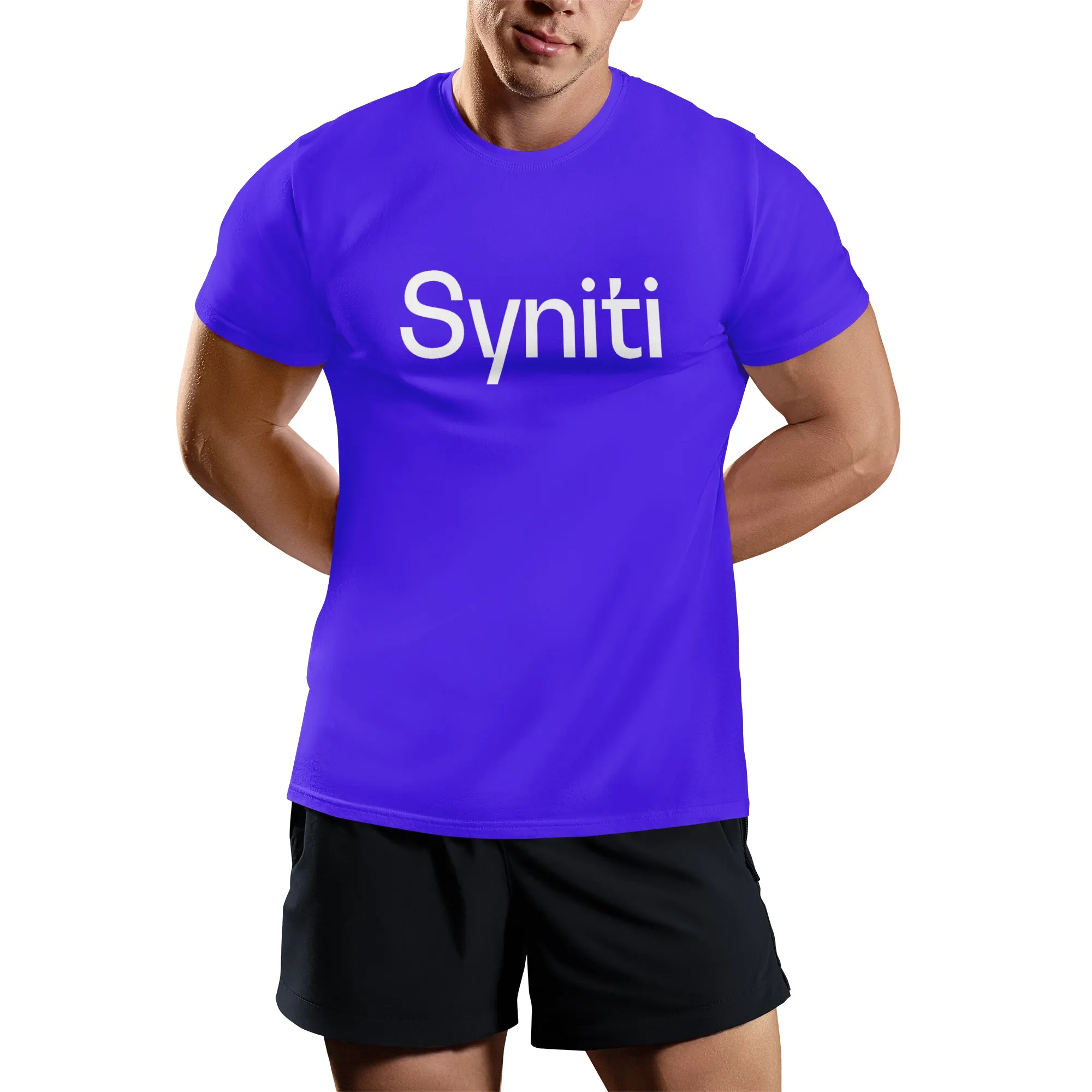 Company christmas gifts, Custom Corporate Gifts Personalized Syniti T-Shirts, Customized Tee with Company logo, PR064-23020066