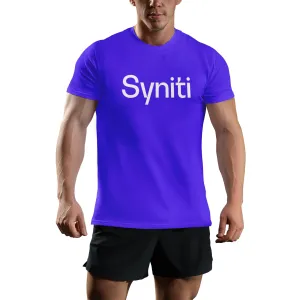 Company christmas gifts, Custom Corporate Gifts Personalized Syniti T-Shirts, Customized Tee with Company logo, PR064-23020066