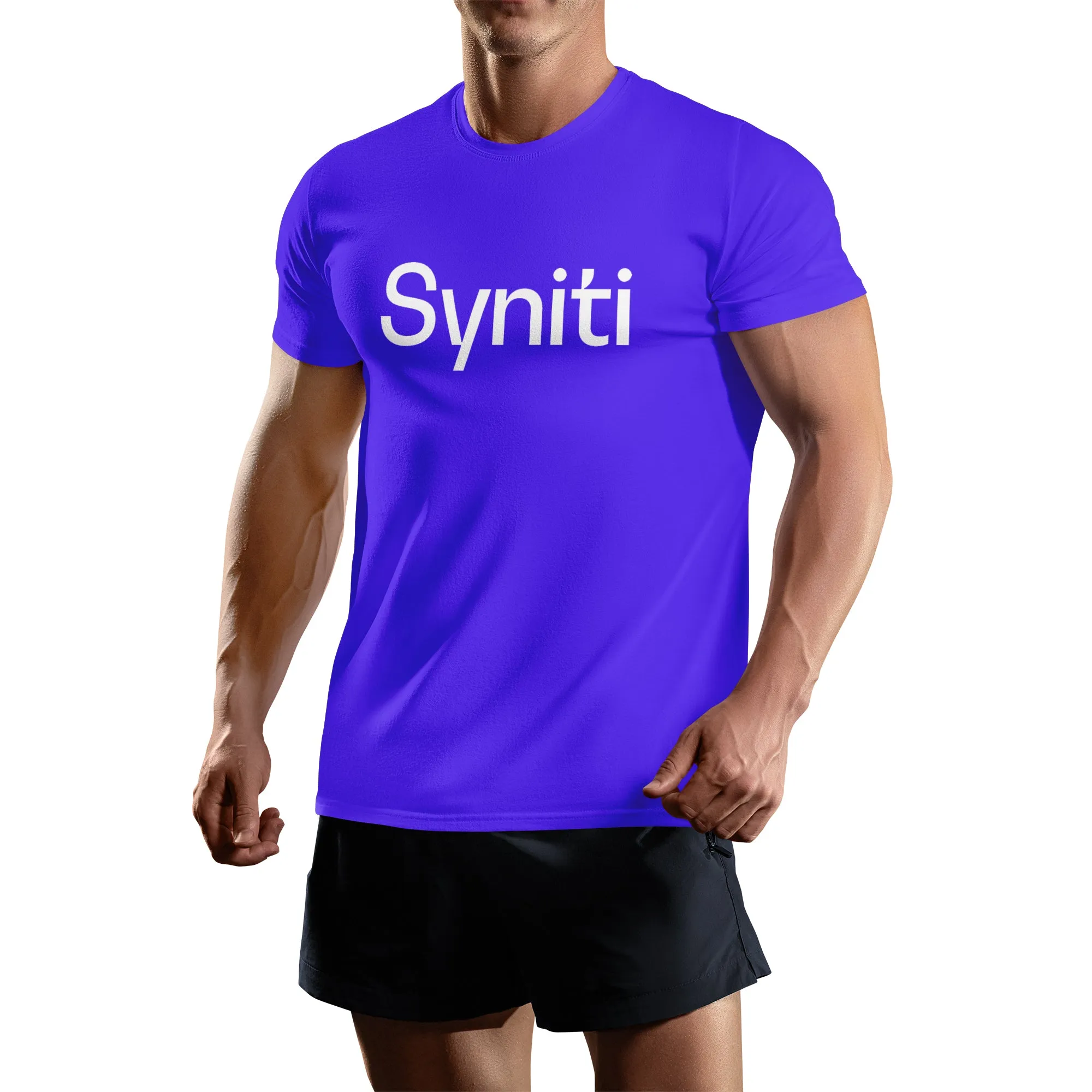 Company christmas gifts, Custom Corporate Gifts Personalized Syniti T-Shirts, Customized Tee with Company logo, PR064-23020066