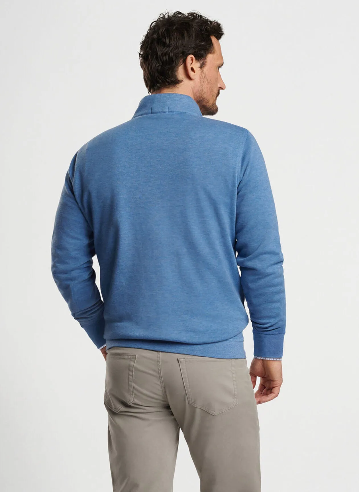 Crown Comfort Pullover in Astral Blue by Peter Millar