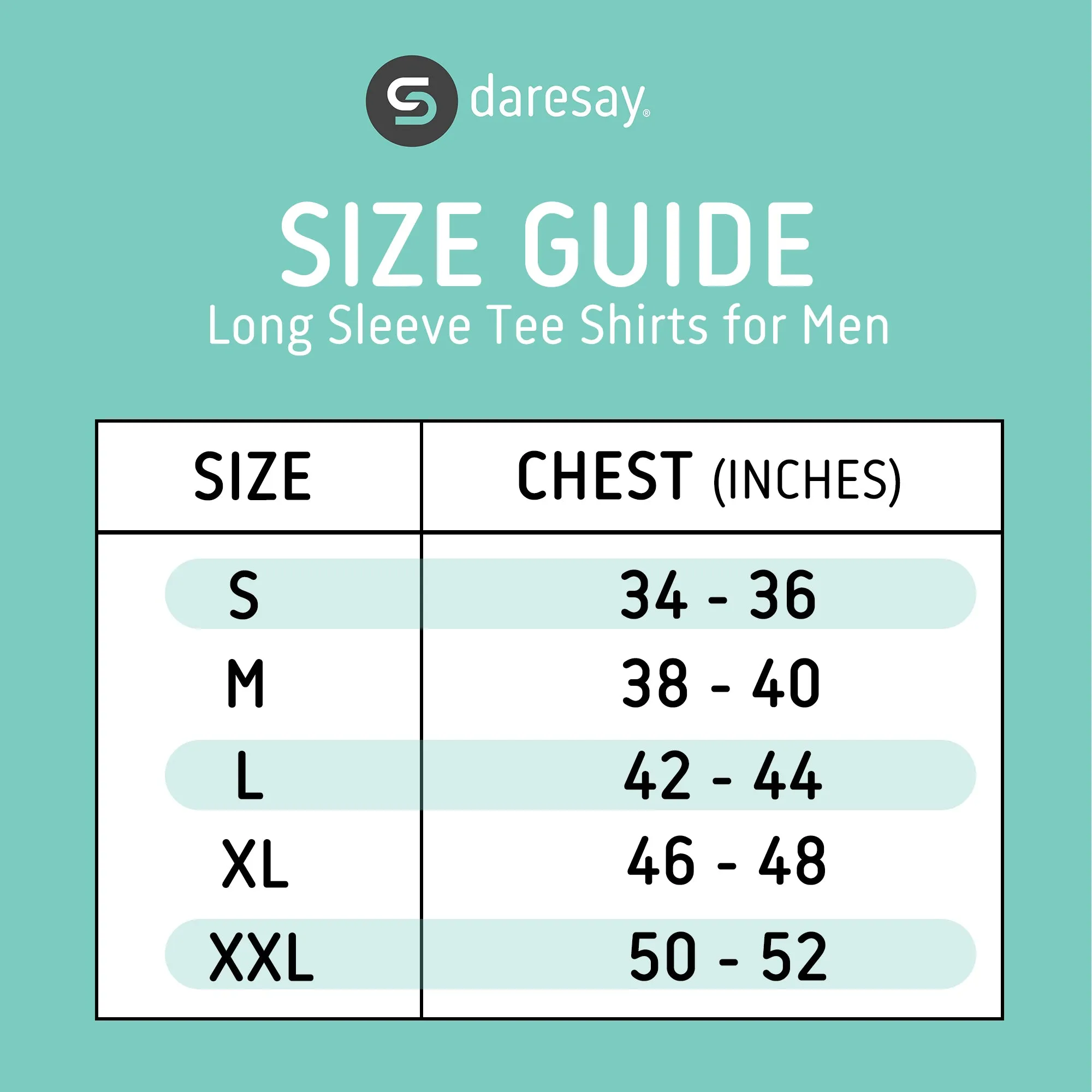 DARESAY Long Sleeve Tee Shirts for Men- Athletic Dry Fit Cooling Long Sleeve Shirts for Men with UV Ray Protection, 4-Pack.