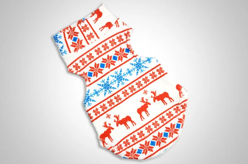 Dog Fleece | Reindeer Retro