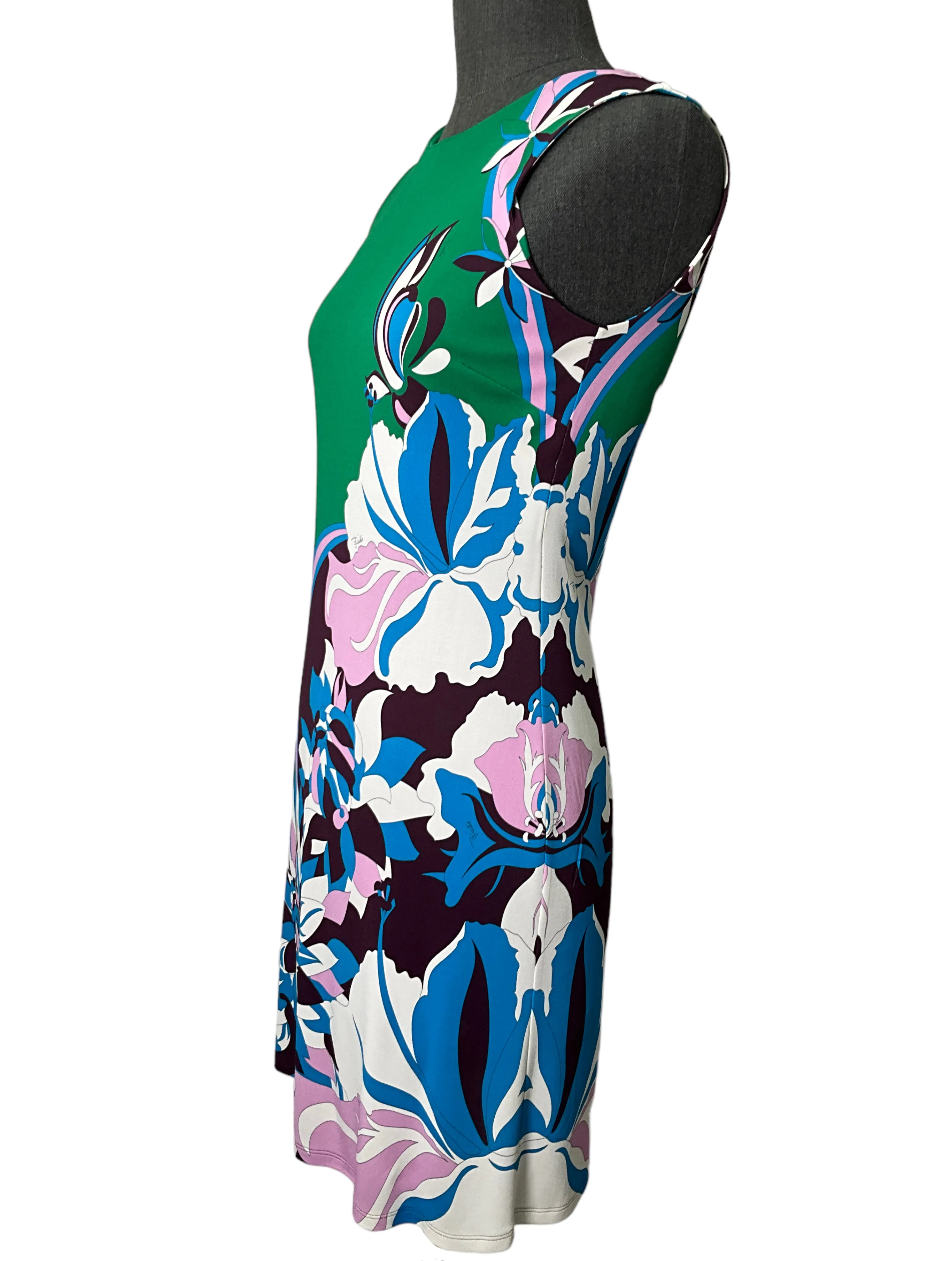 Emilio Pucci Sleeveless Jersey Dress Size S