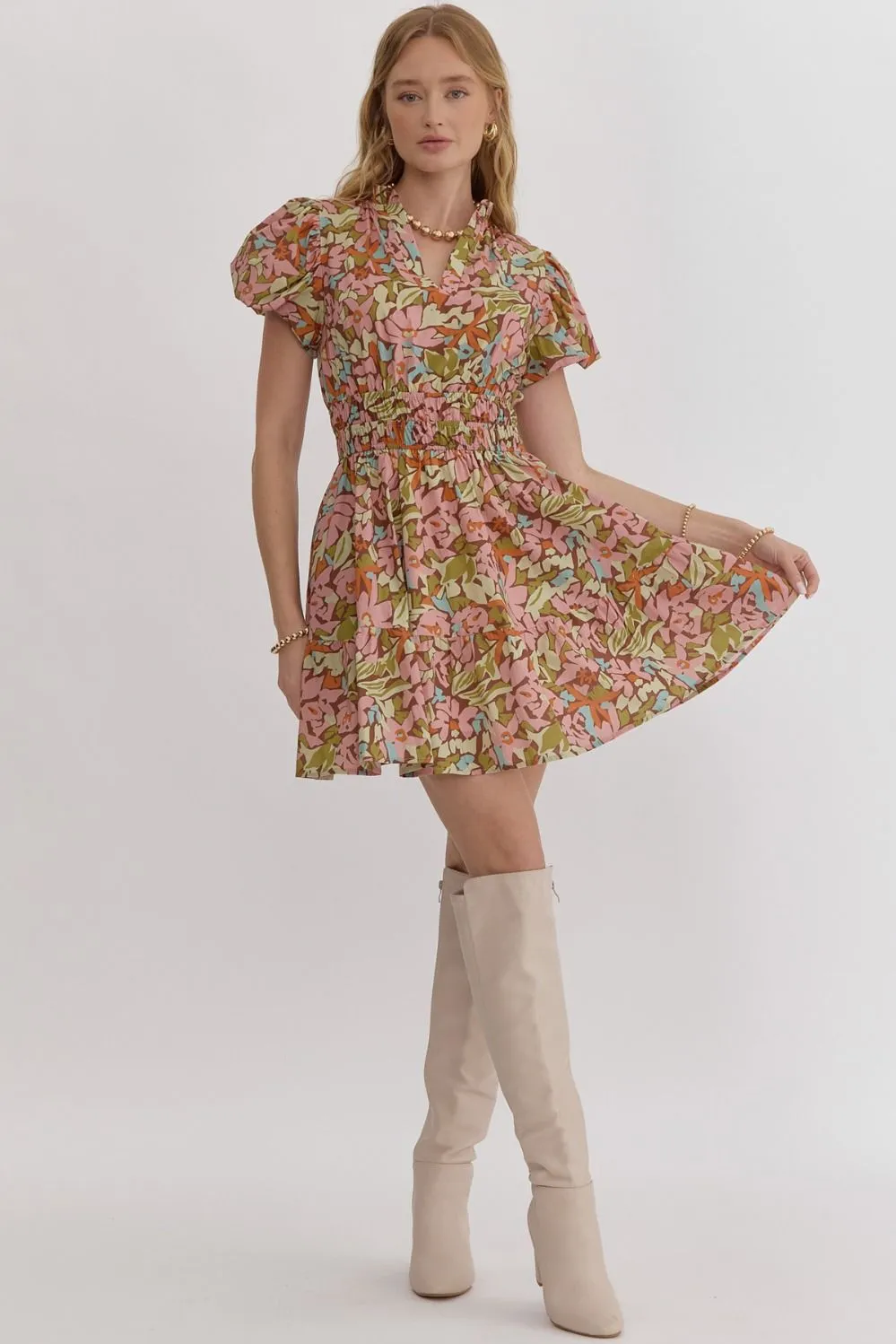 'Endless Blooms' Dress