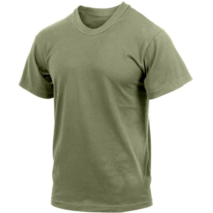 Foliage Green - Military GI Type ACU Short Sleeve T-Shirt - 100% Cotton