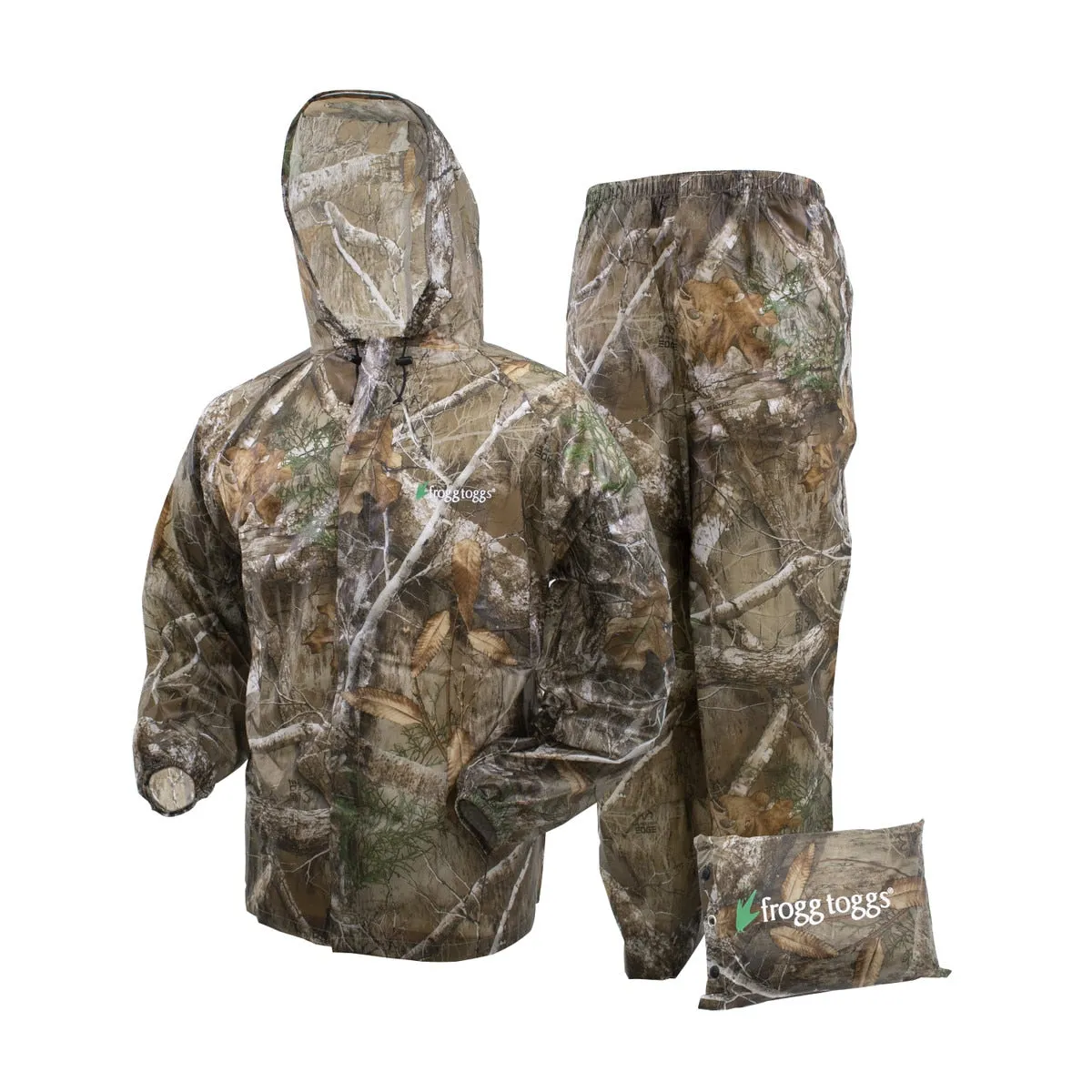 Frogg Toggs Mens Realtree Edge Ultra-Lite2 Waterproof Rain Suit