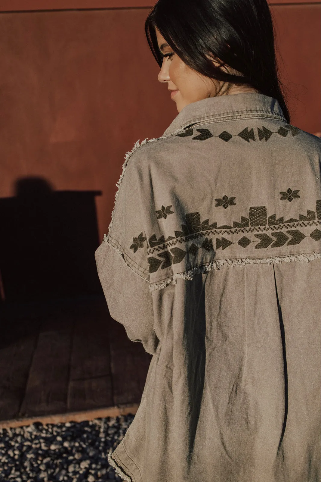 Great Plains Embroidered Jacket Lux Collection