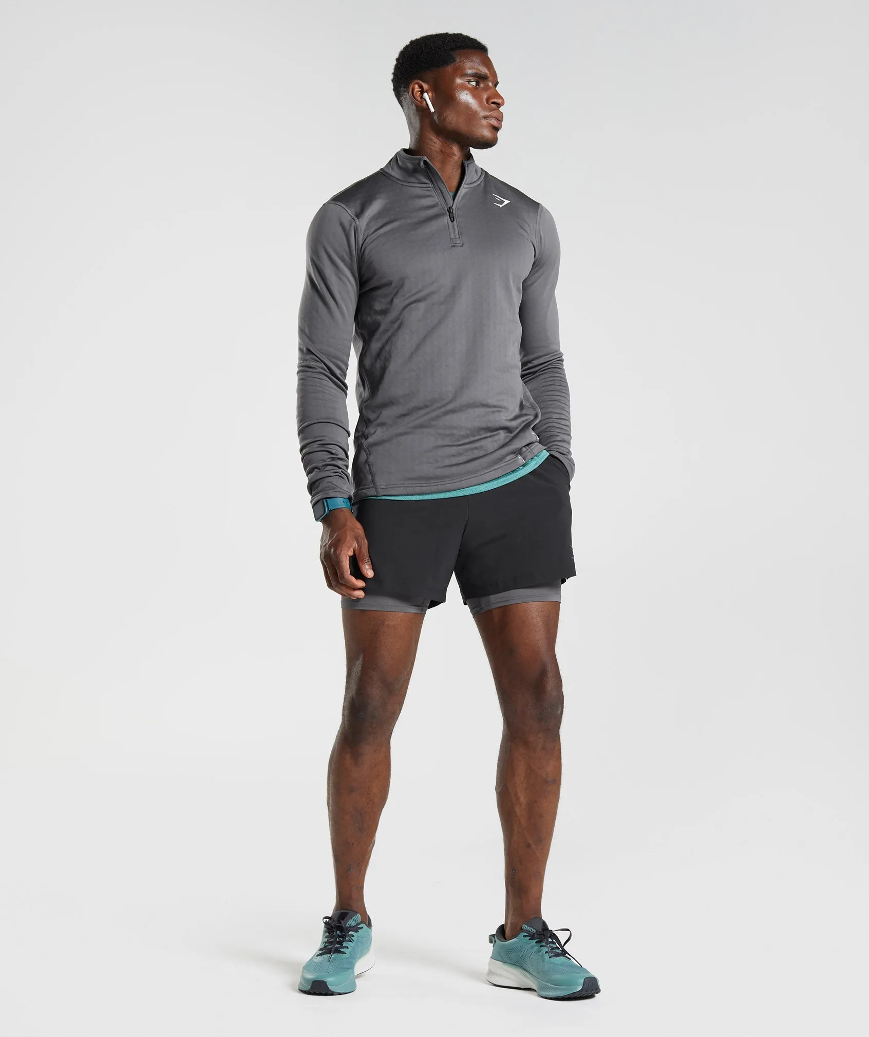 Gymshark Sport 1/4 Zip - Silhouette Grey