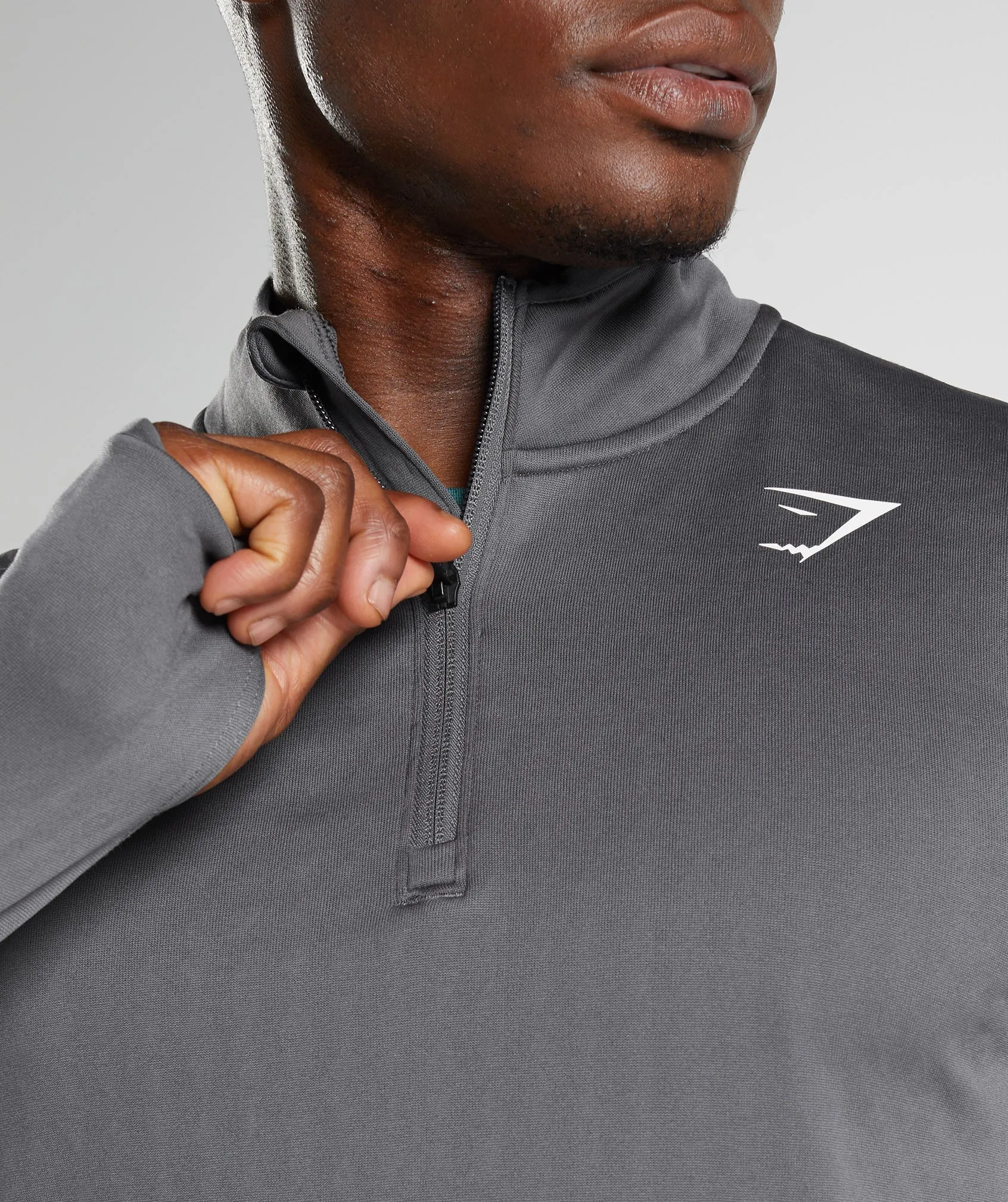 Gymshark Sport 1/4 Zip - Silhouette Grey