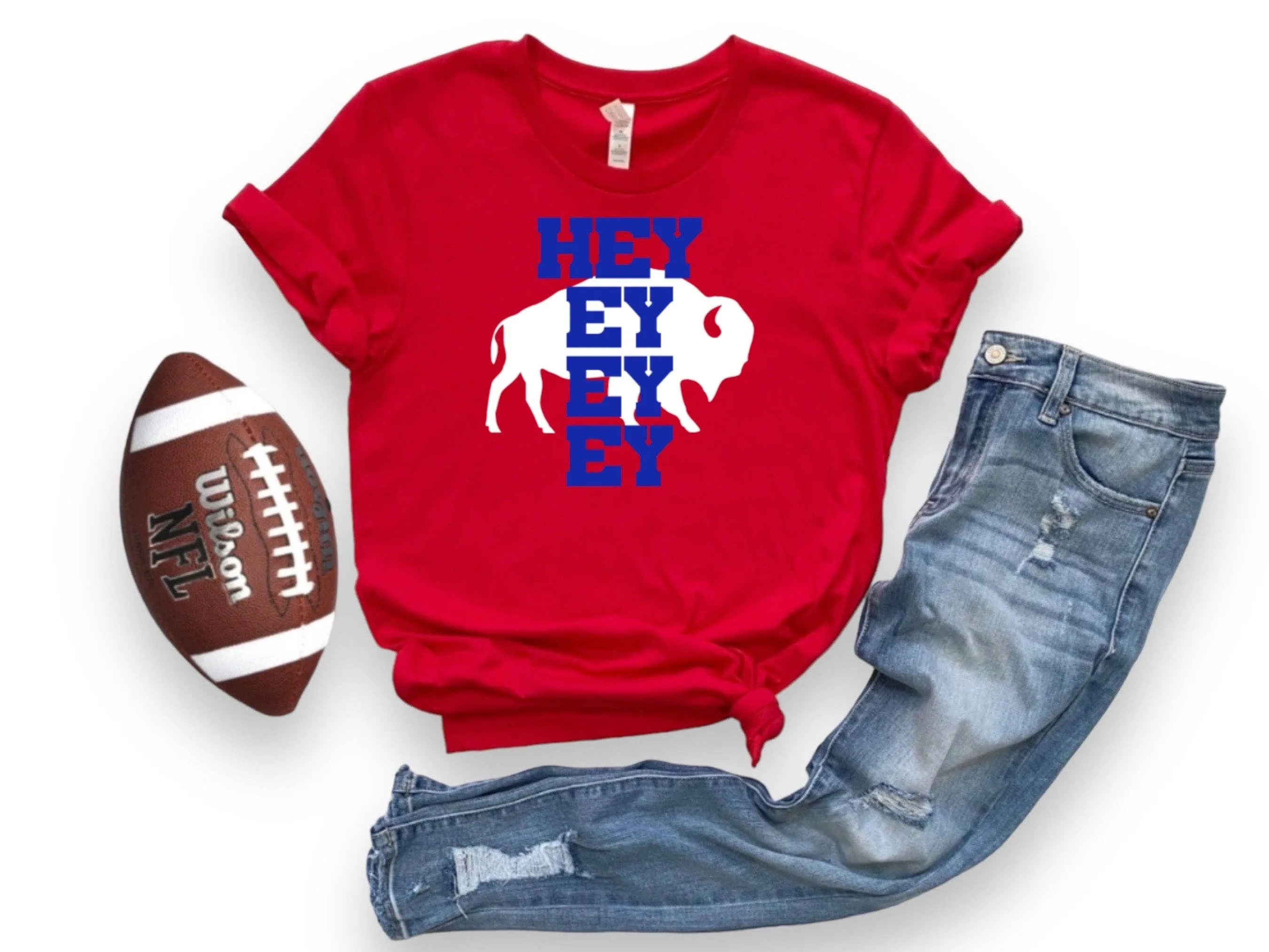 Hey Ey Ey Ey Buffalo Bills T-Shirt - Bills Mafia Tee