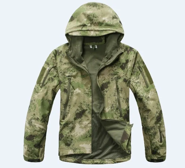 High quality Lurker Shark skin Soft Shell TAD V 5.0 Military Tactical Jacket Waterproof Windproof Army bomber jacket Clothing