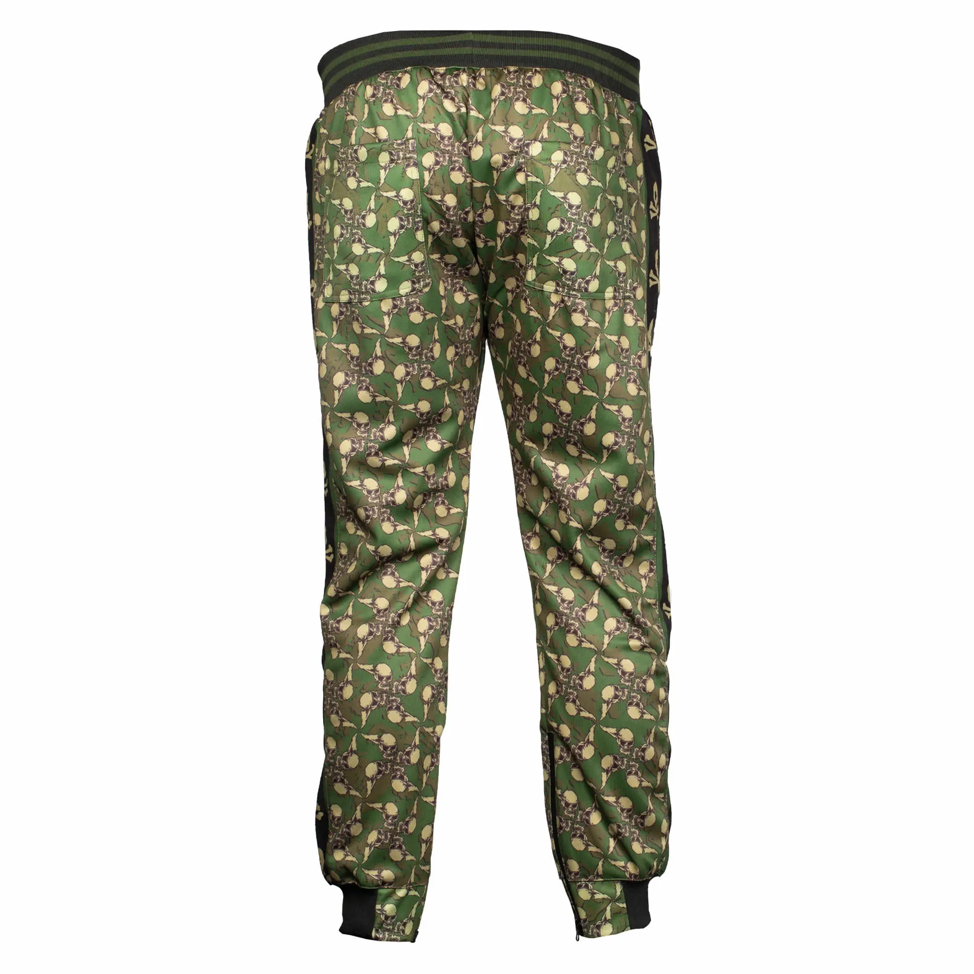 HK Army Track Jogger Pants Hostilewear Skulls Forest