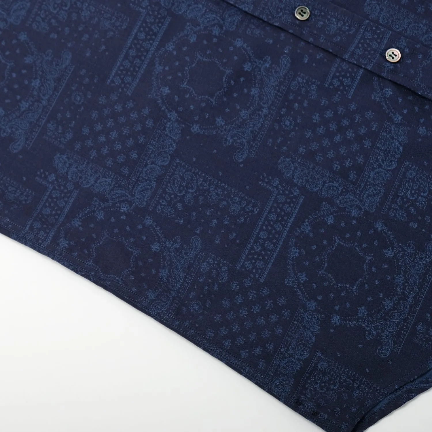 Indigo Paisley S/S Shirt