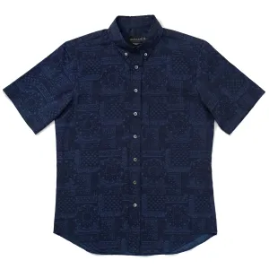 Indigo Paisley S/S Shirt