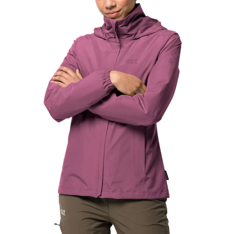 Jack Wolfskin Stormy Point Women's Jacket - Violet Quartz