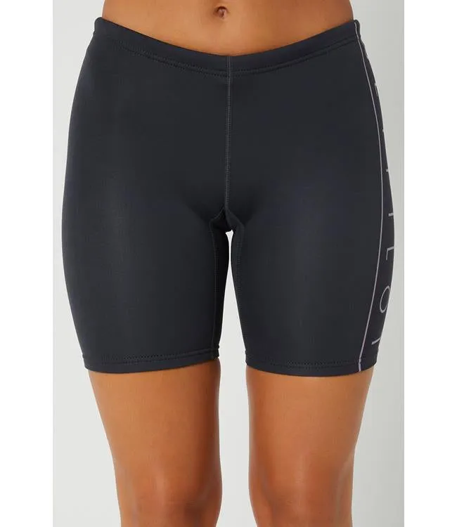 Jetpilot Cause 9" Womens Neo Shorts (2023) - Charcoal