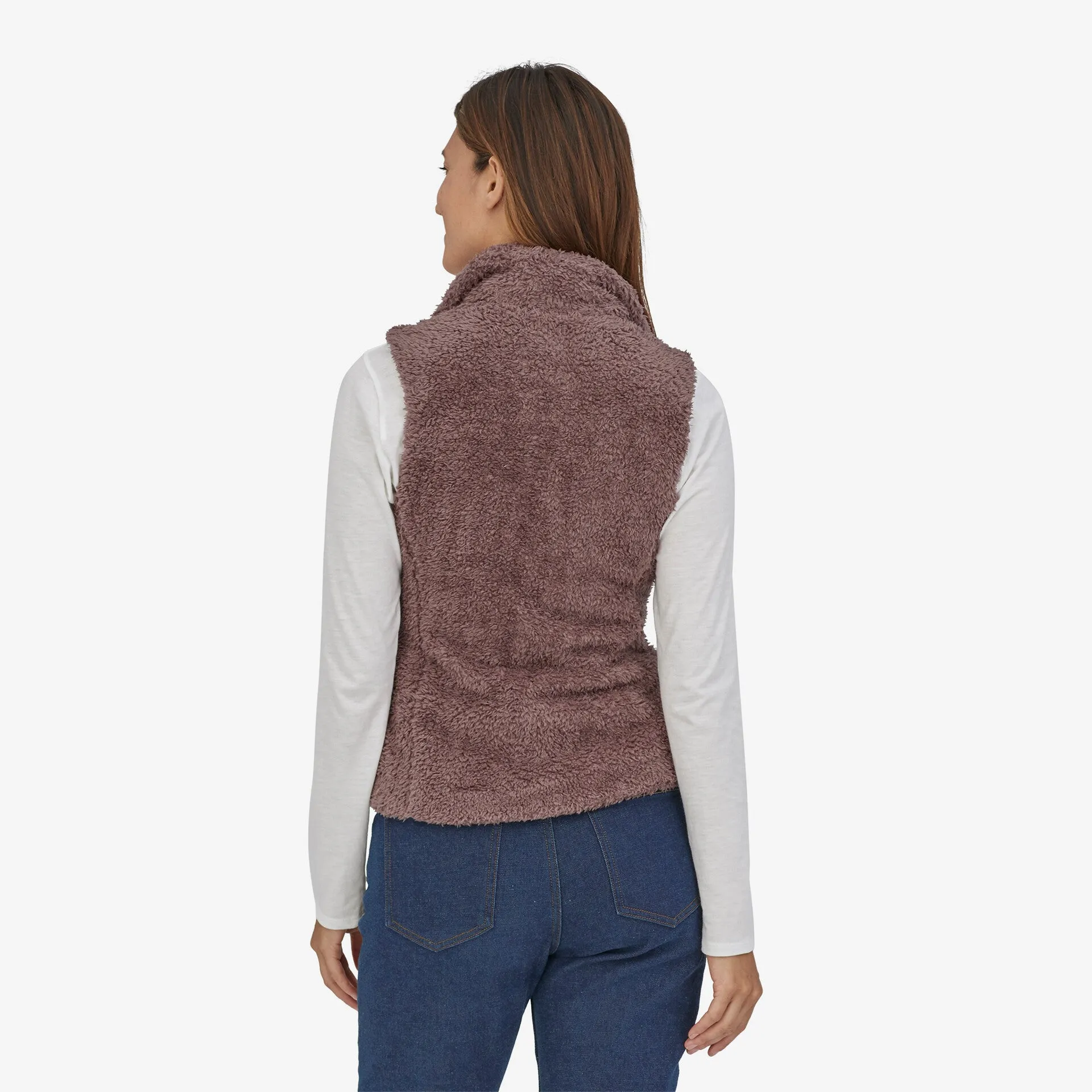 Los Gatos Patagonia Women's Fleece Vest, Brown