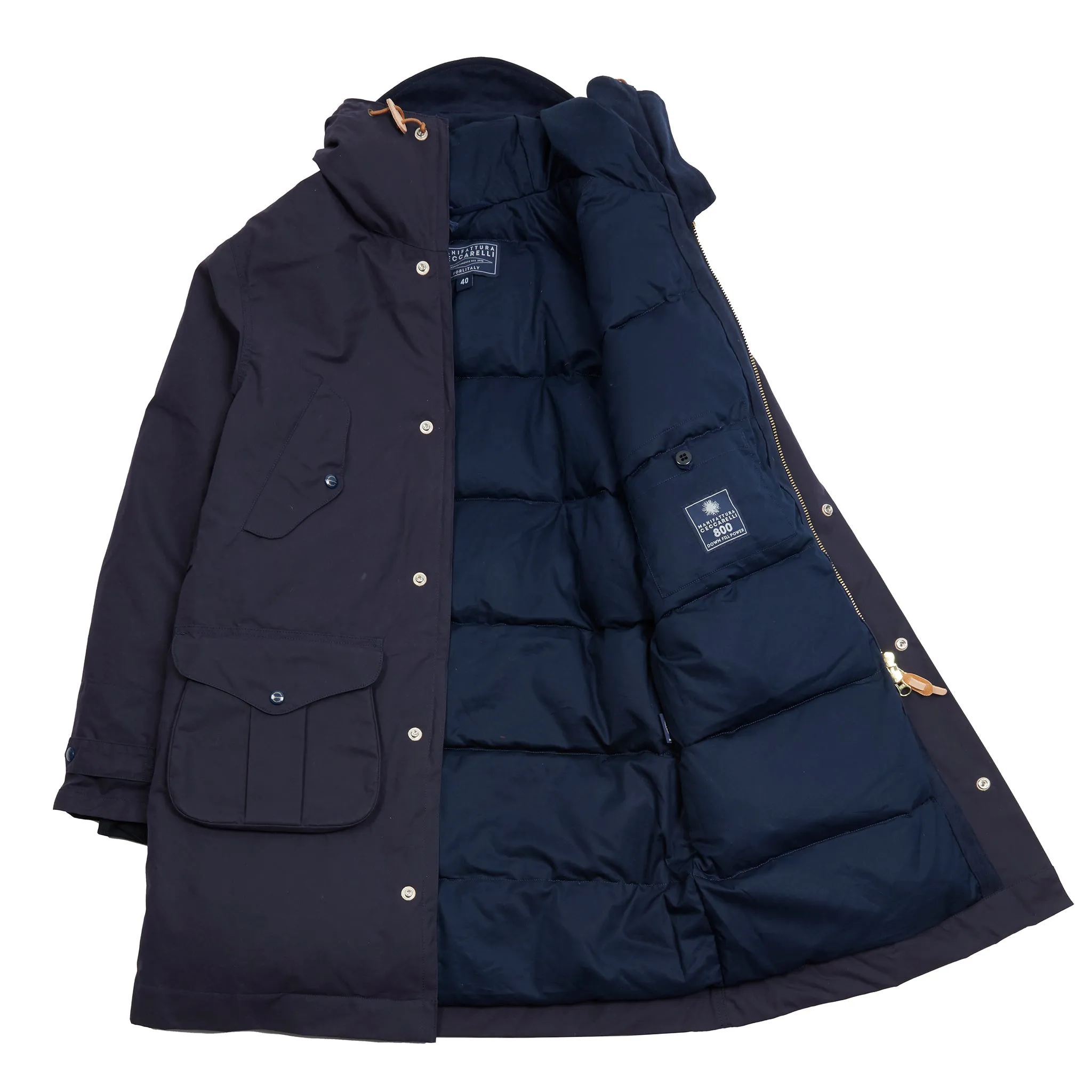 Manifattura Ceccarelli Alaska Parka in Navy