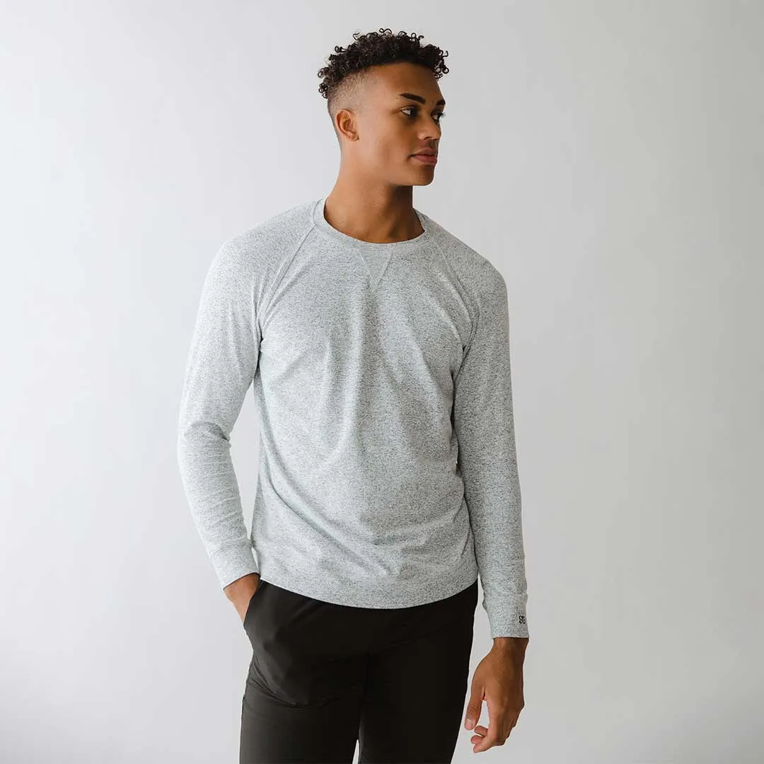 Men's Campus Crew, Heather Grey