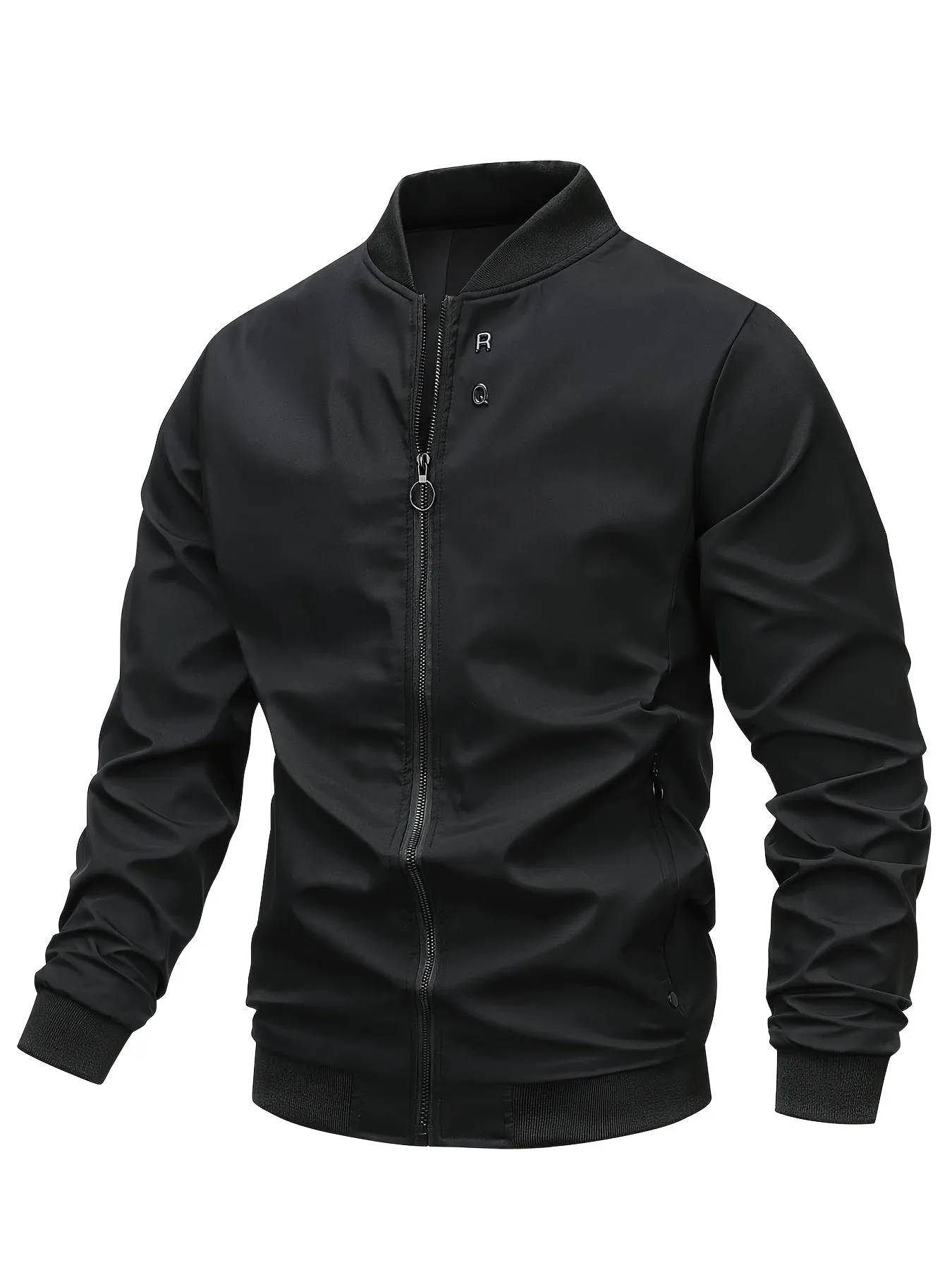 Men's Slim Fit Windproof Bomber Jacket