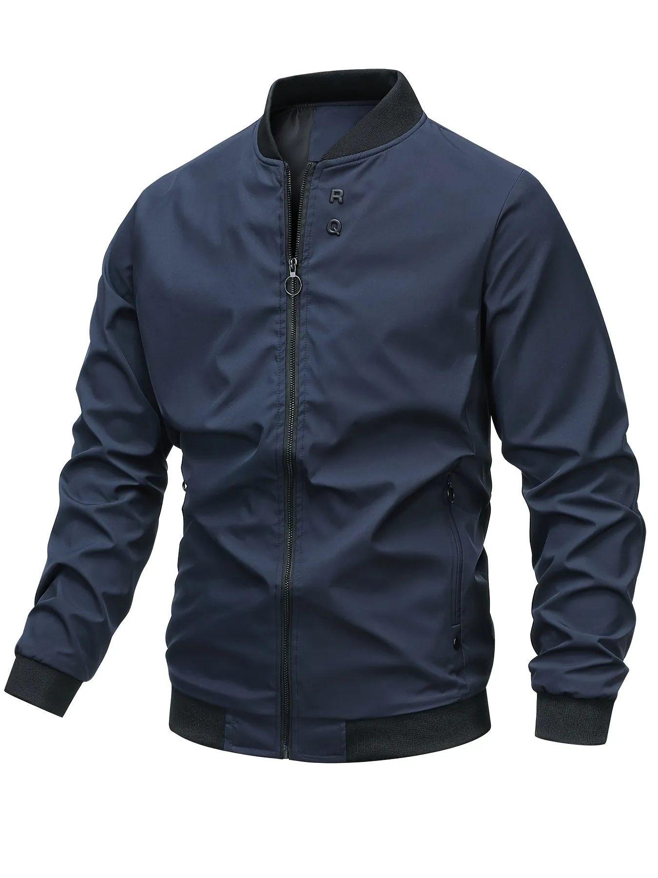 Men's Slim Fit Windproof Bomber Jacket