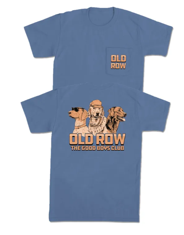 Old Row Good Boys Club Trio Pocket Tee