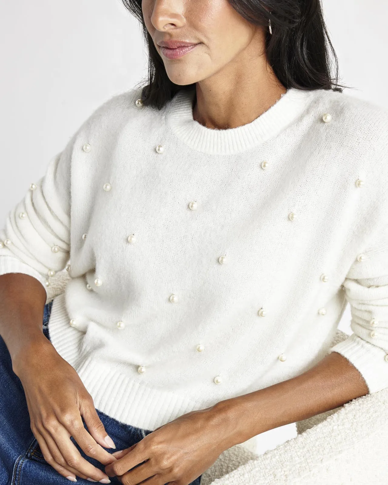 Pearl Crew Sweater