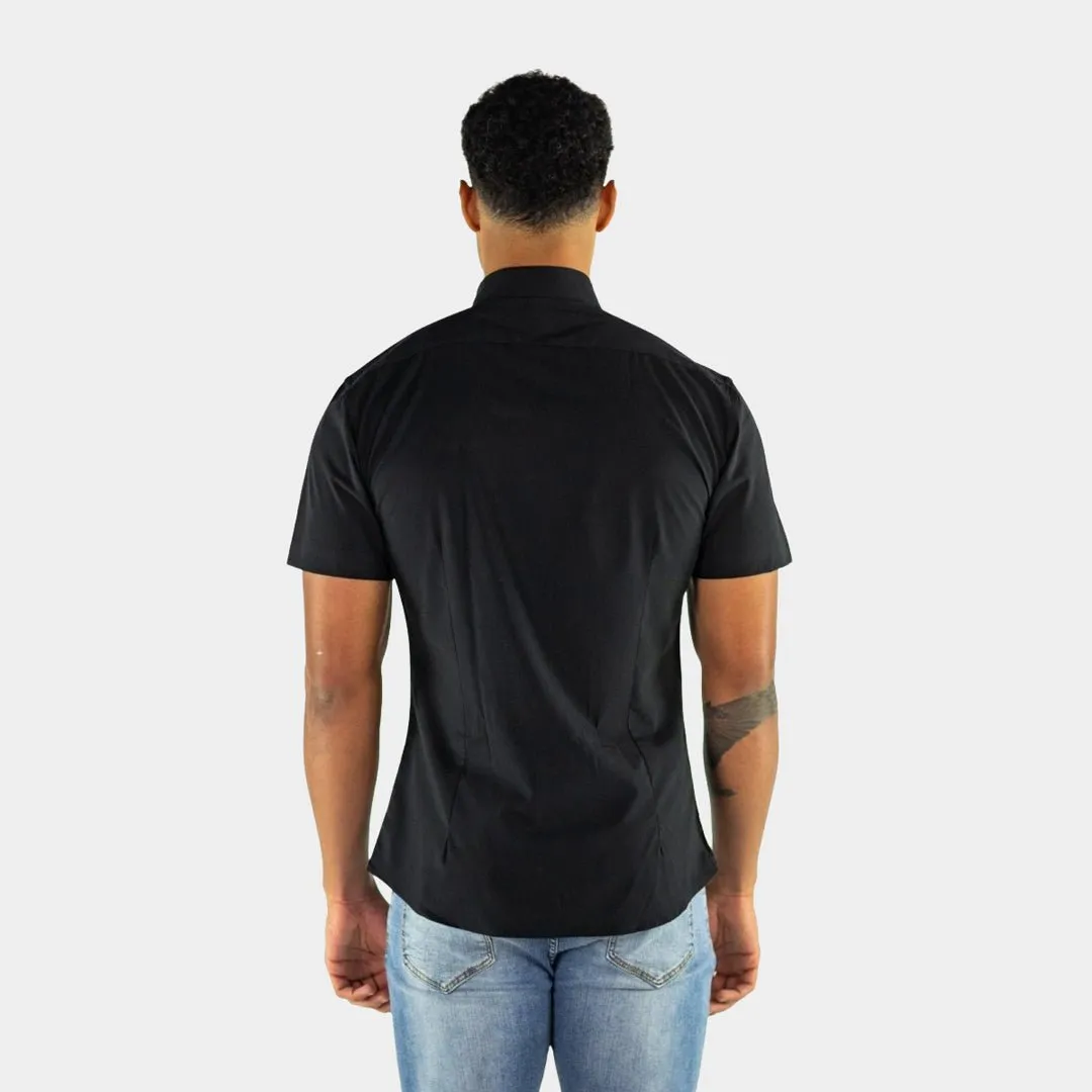 Performance Bamboo Short Sleeve Shirt - Black