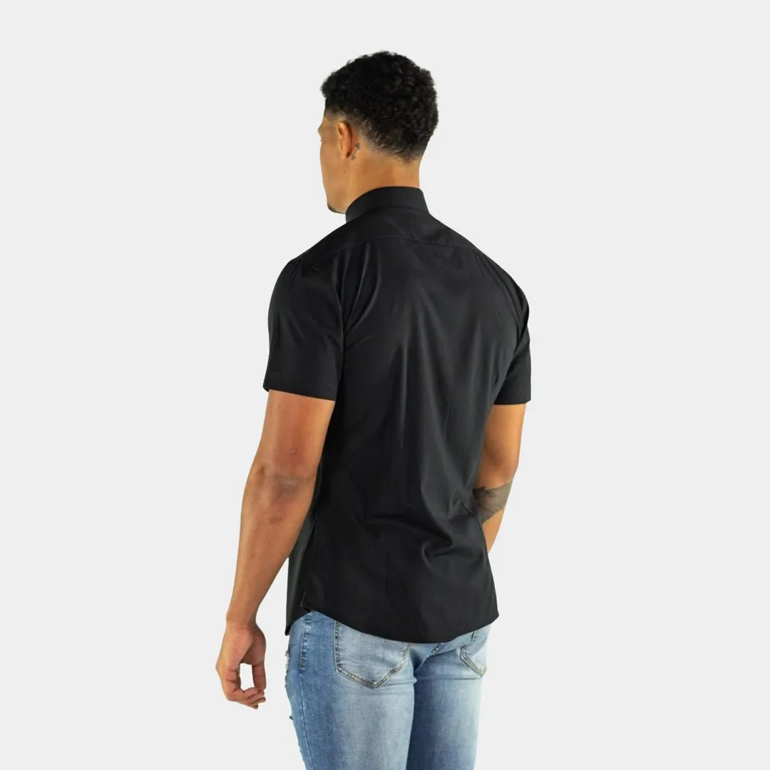 Performance Bamboo Short Sleeve Shirt - Black