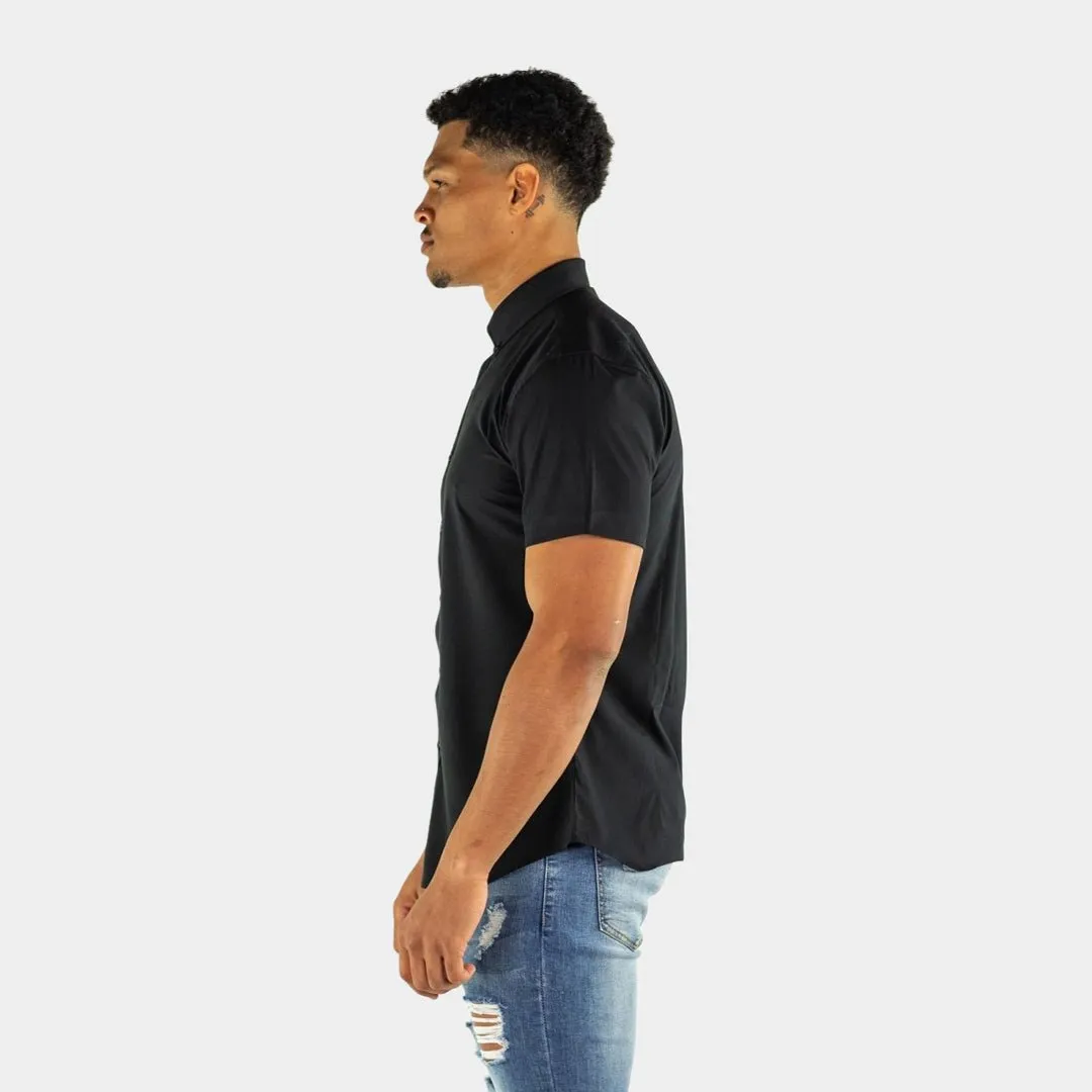 Performance Bamboo Short Sleeve Shirt - Black