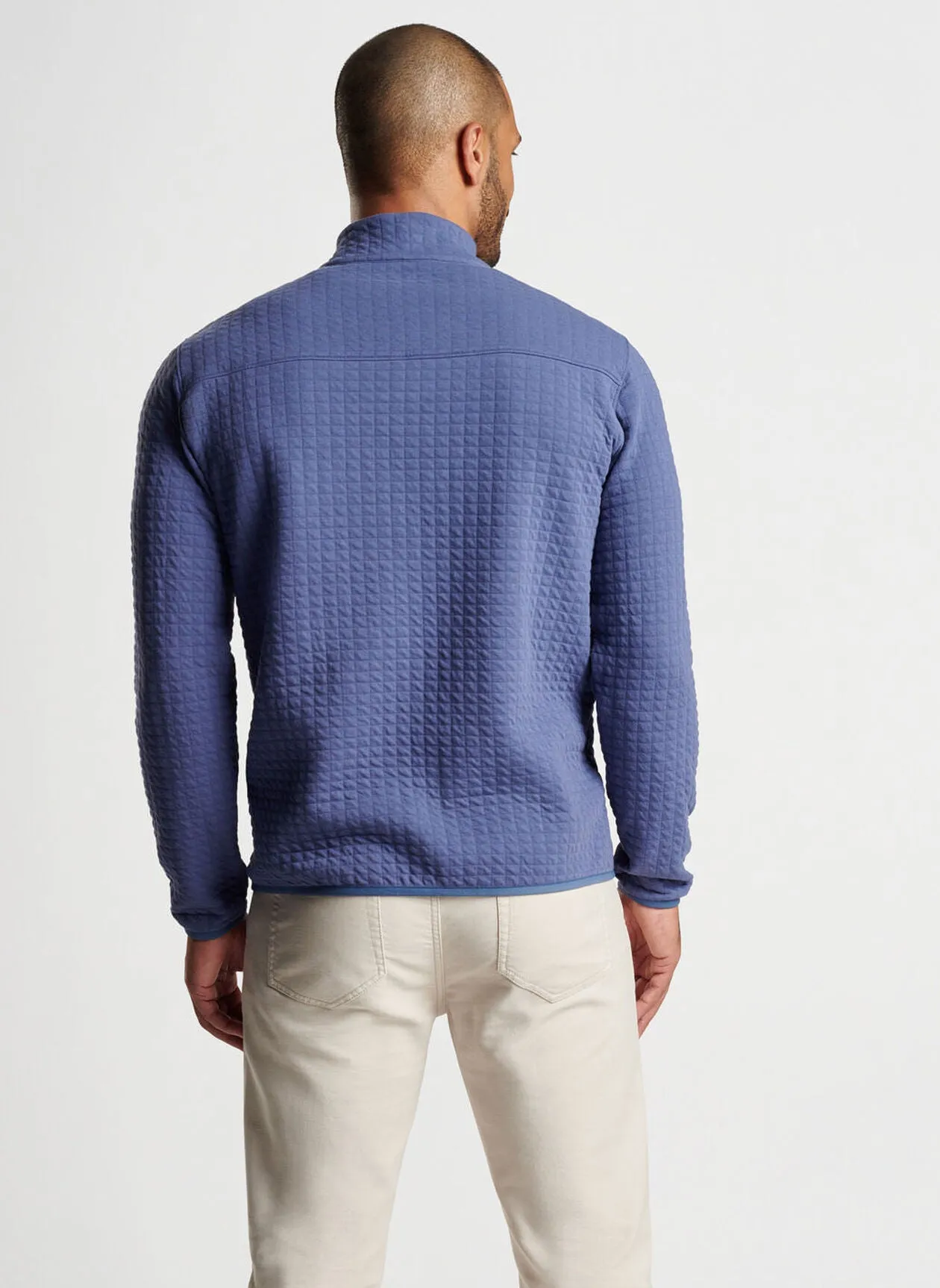 Quad Quilted Quarter-Zip