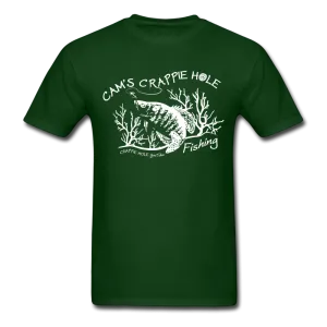 "Forrest Green" Short Sleeve Crappie Hole T-Shirt