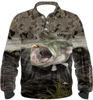 Samaki Camo Cod Adult Fishing Shirts