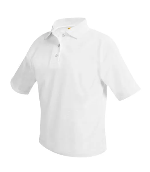 Short Sleeve Polo Shirt - White