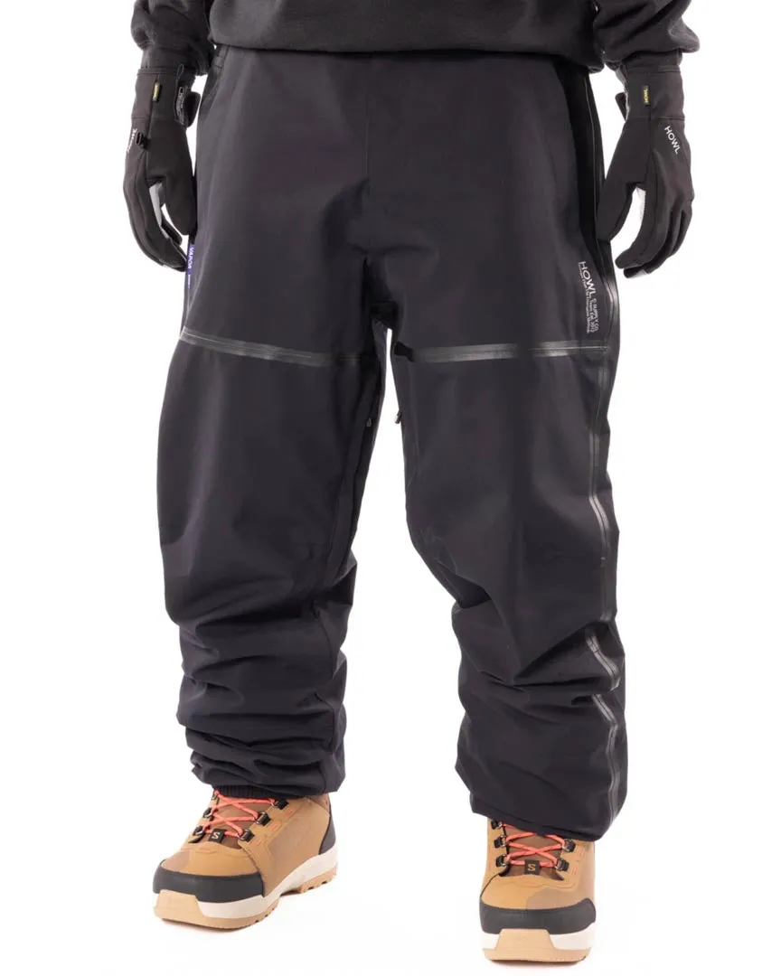 Taped Snow Pants - Black