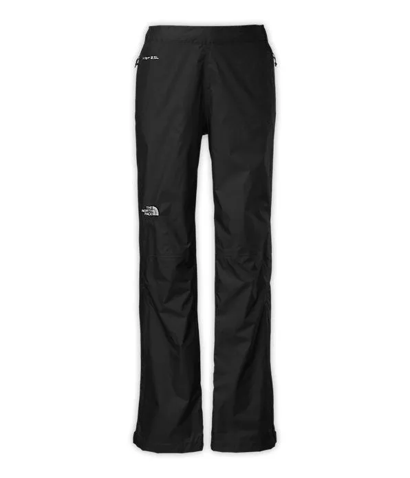 The North Face Womens 1/2 Zip Venture Rain Pant/Black