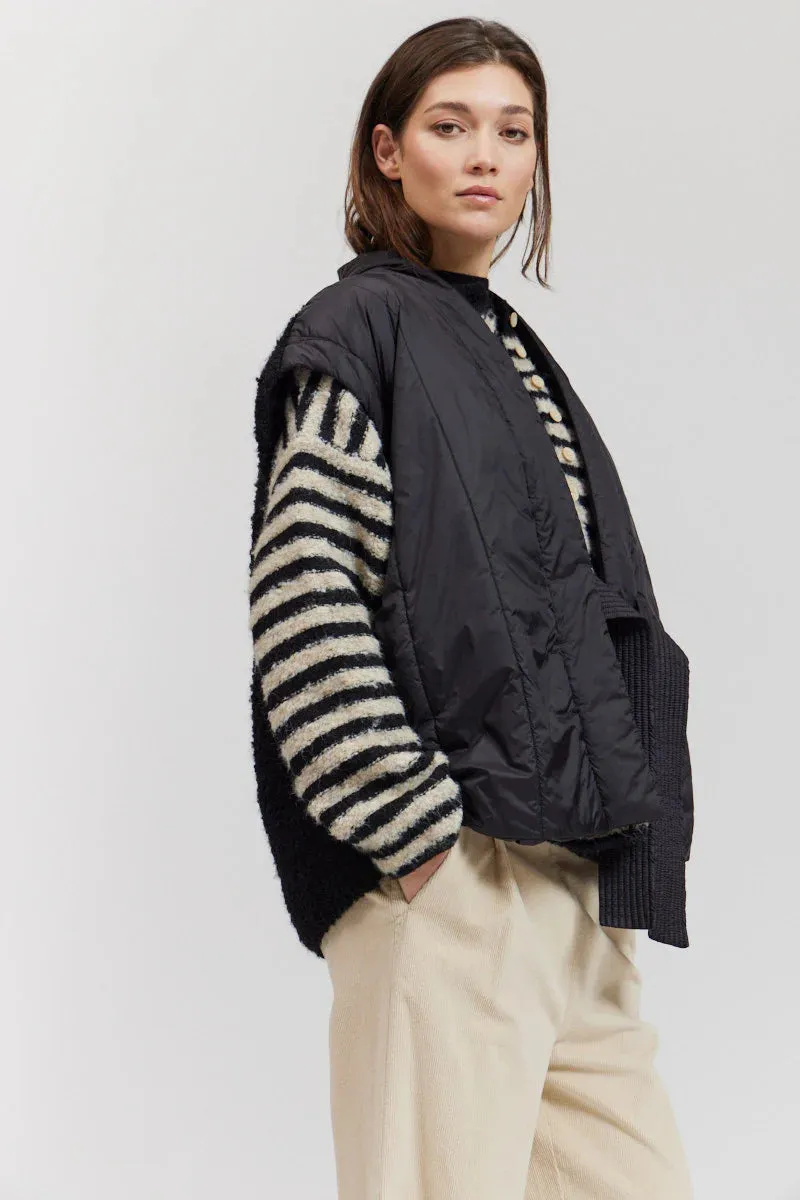 There Elsewhere Padded Knit Vest