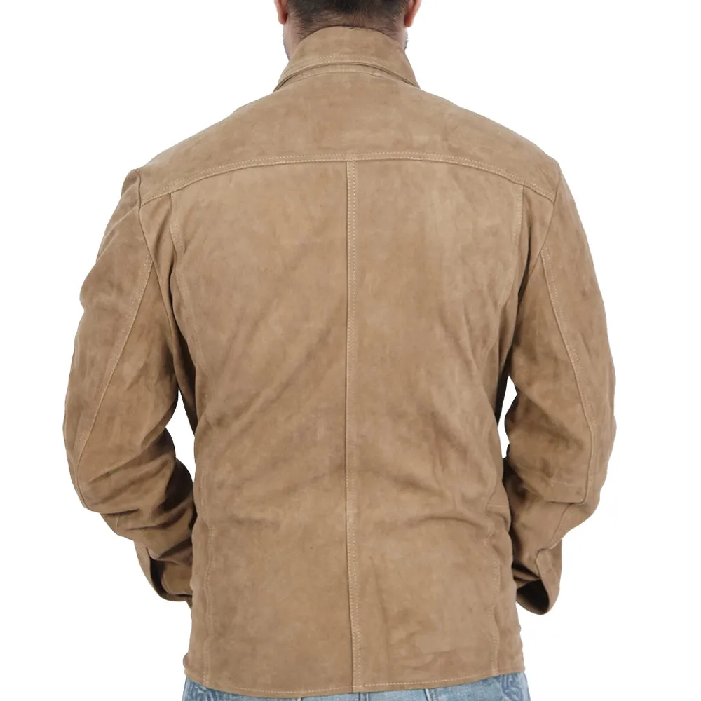 Tracker Suede Beige Jacket