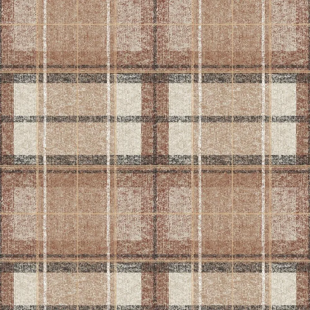 Tweed Plaid Peel and Stick Wallpaper