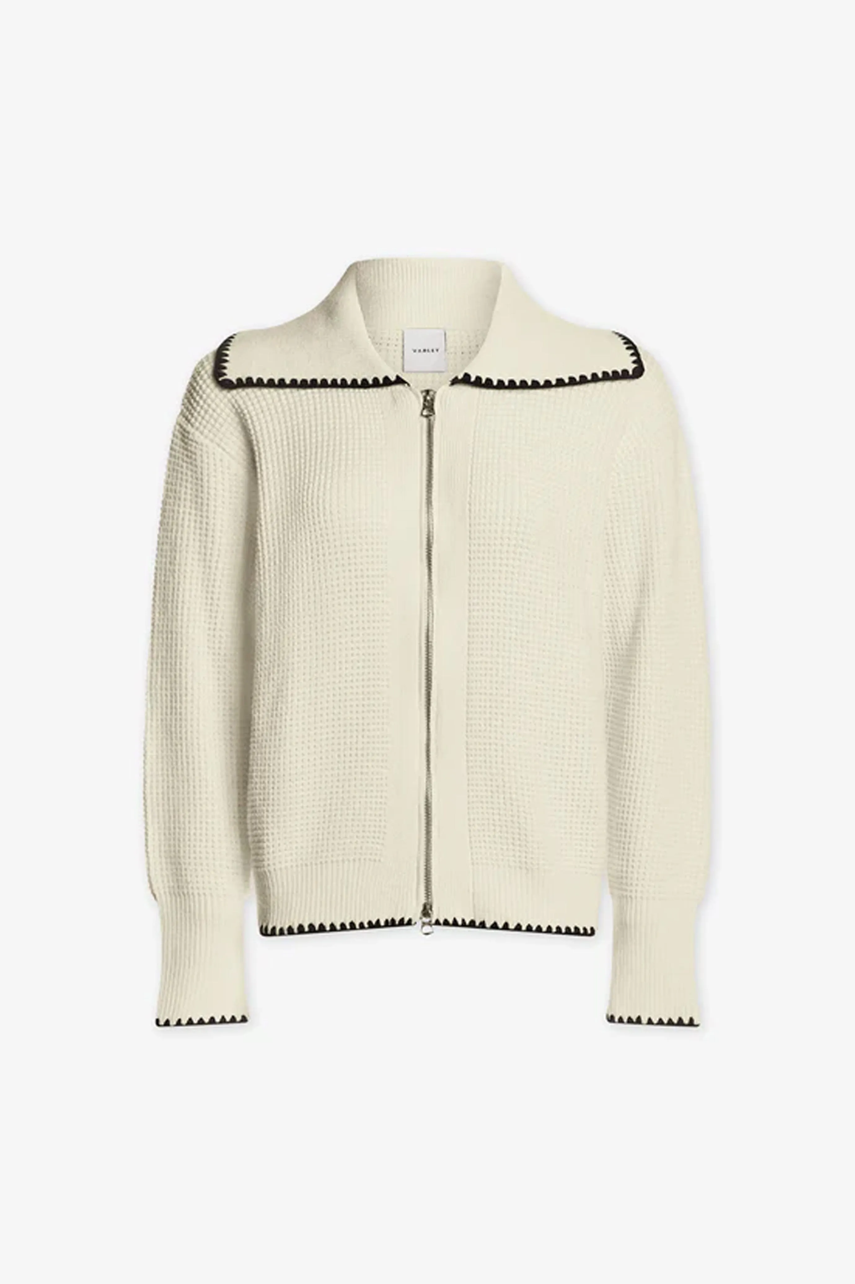 VARLEY | Sibley Soft Knit Jacket - Egret