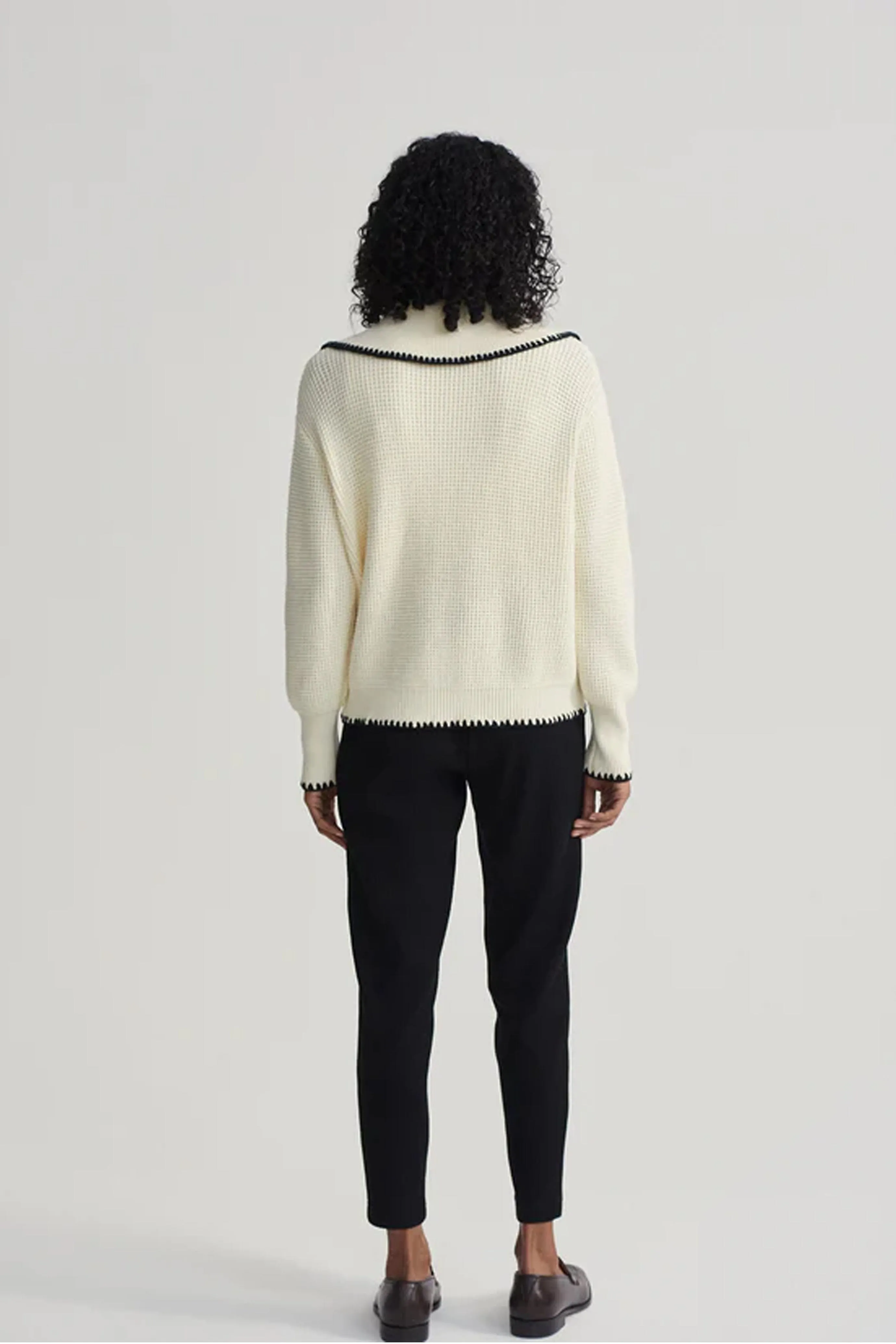 VARLEY | Sibley Soft Knit Jacket - Egret