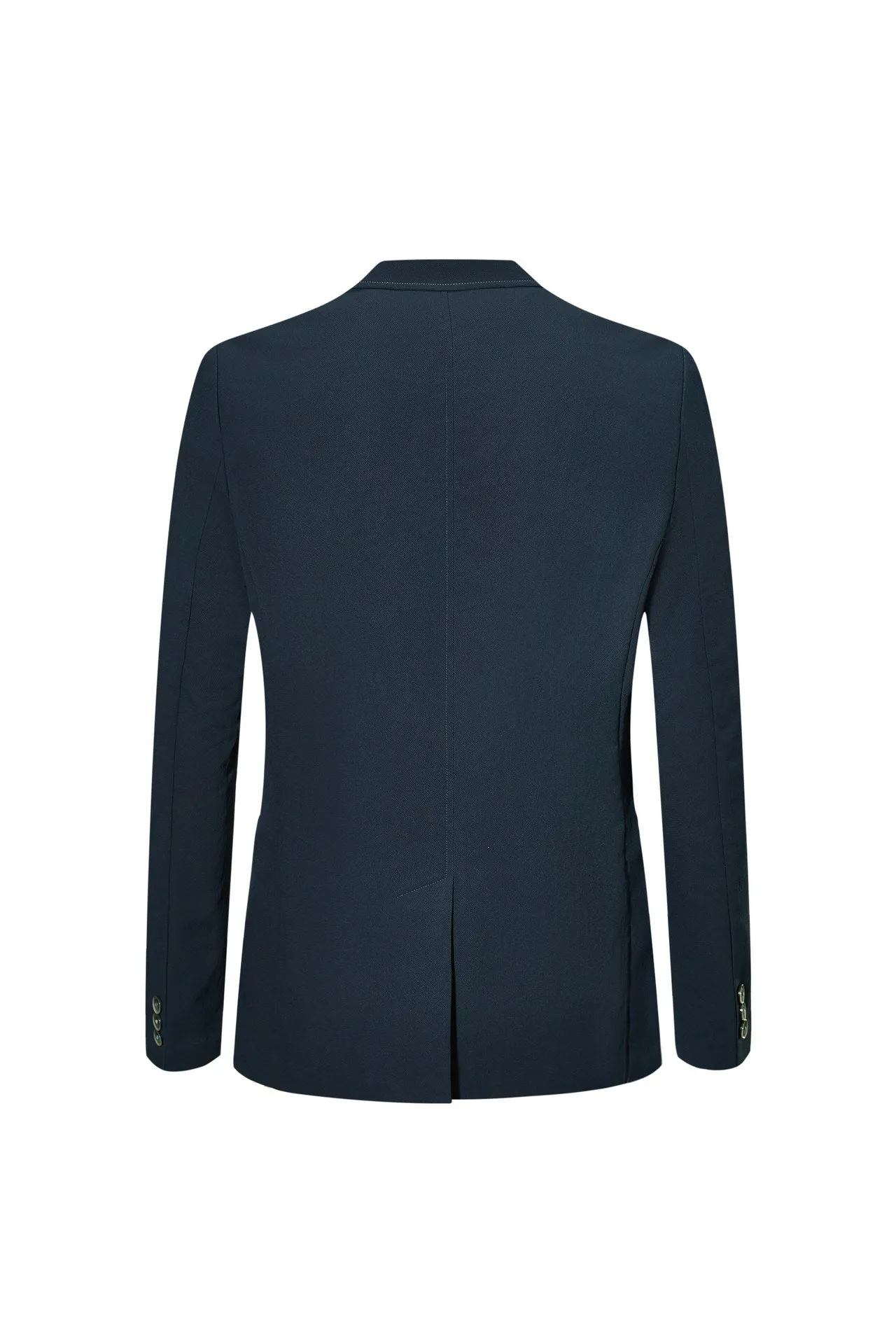 Water-Repellent Crinkle Effect Blazer in Relaxed Fit