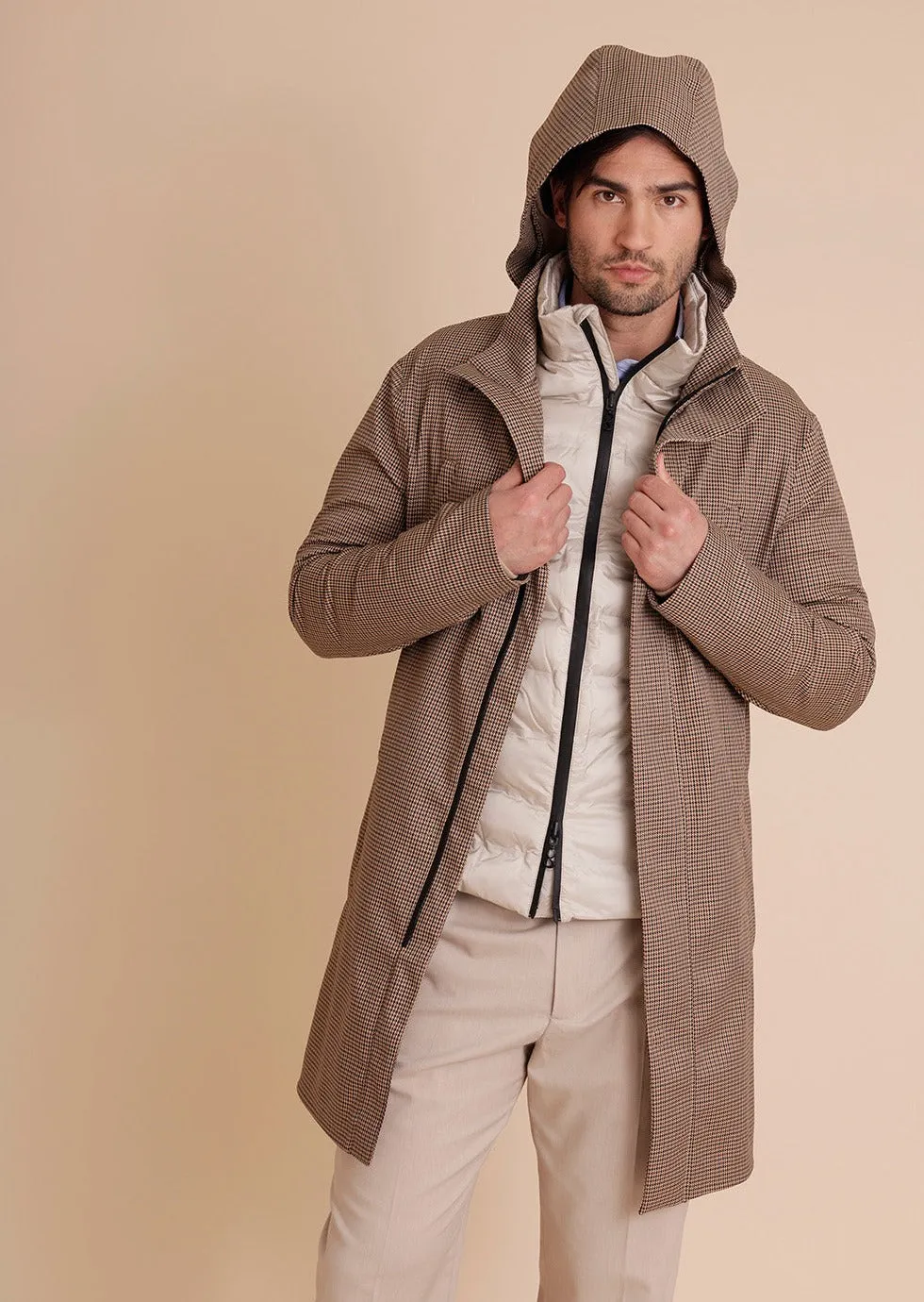 Waterproof Men's Parka 2.0 - Check