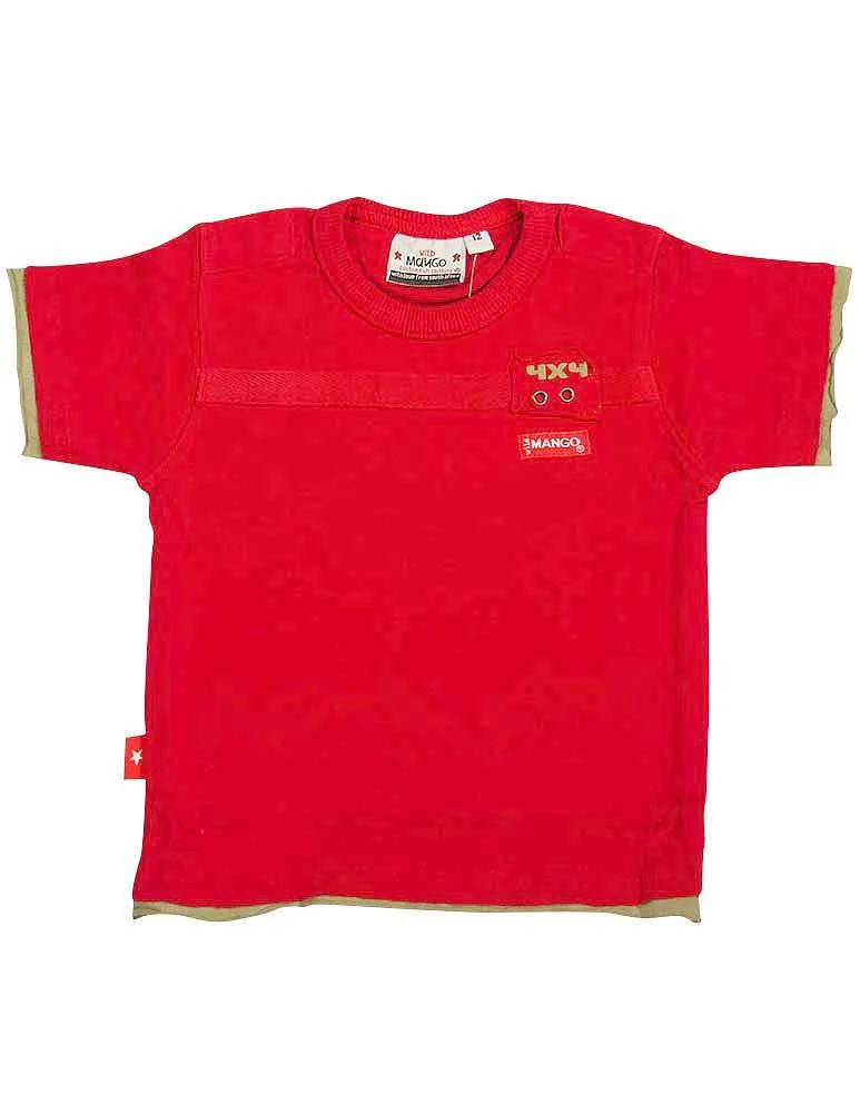 Wild Mango - Little Boys Short Sleeved Tee